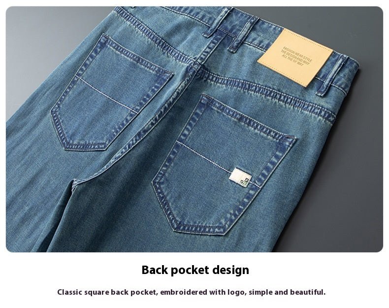 Men’s Lyocell Jeans - Loose Straight Casual - MRC STOREjeansMy StoreMen’s Lyocell Jeans - Loose Straight Casual My Store MRC STORECJXX240233823WDSmoky Gray28