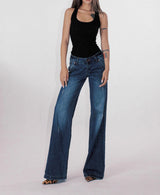 Retro Jeans - Low Waist Washed Blue - MRC STOREjeansMy StoreWomen’s Retro Jeans - Low Waist Washed Blue My Store  42.38MRC STORECJNZ235199003CXDark Blue Common StyleM