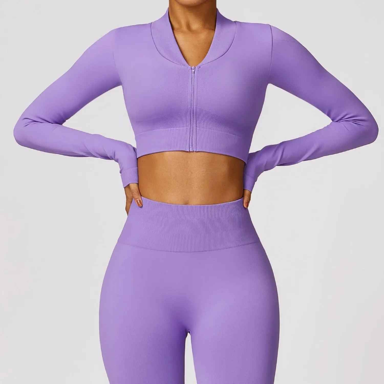 Seamless Nylon Cardigan - MRC STOREnylonMy StoreSeamless Nylon CardiganMRC STORECJDK199839309IRFumigating PurpleL