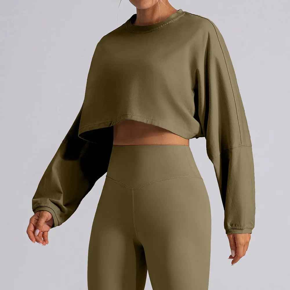Sports Yoga Top - MRC STOREnylonMy StoreSports Yoga TopMRC STORECJDK197177823WDArmy GreenL