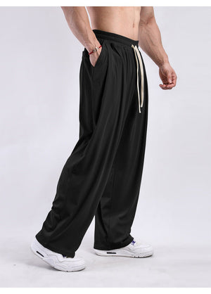 Men’s Wide - Leg Pants - Draping Casual Trousers - MRC STOREpant'sMy StoreMen’s Wide - Leg Pants - Draping Casual Trousers My Store MRC STORECJXX243040403CXBlackL