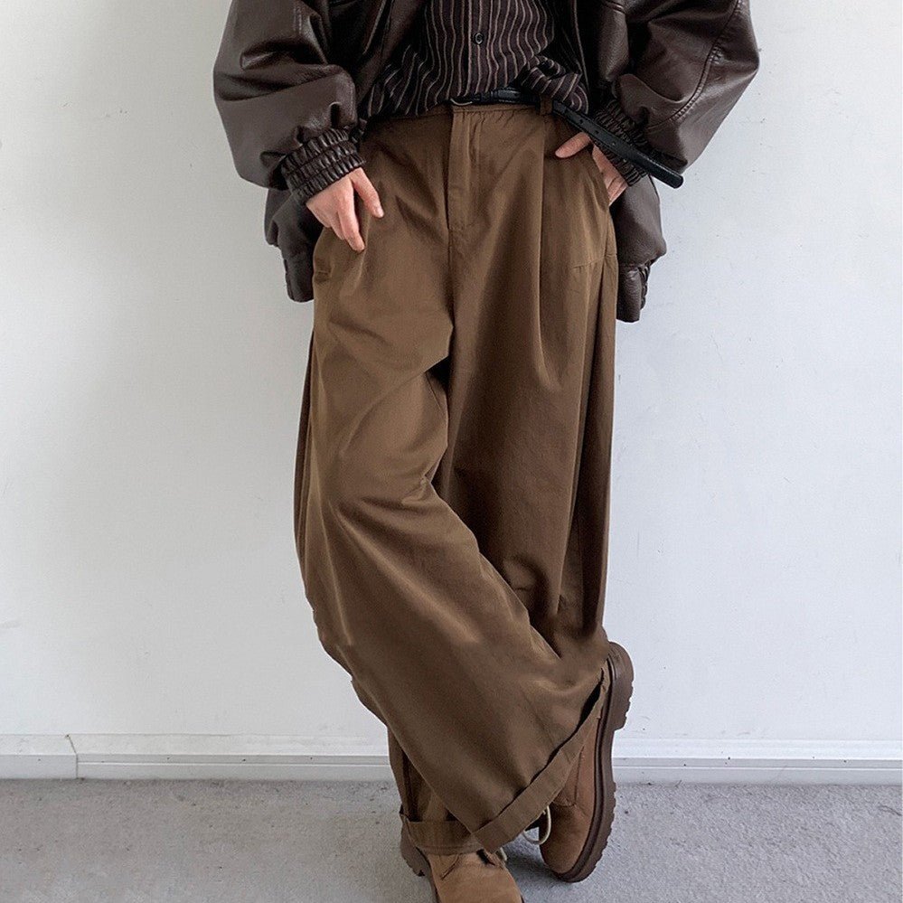 Men’s Casual Pants - Loose Long Coffee - MRC STOREpantsMy StoreMen’s Casual Pants - Loose Long CoffeeMRC STORECJXX229634409IRCoffee2XL