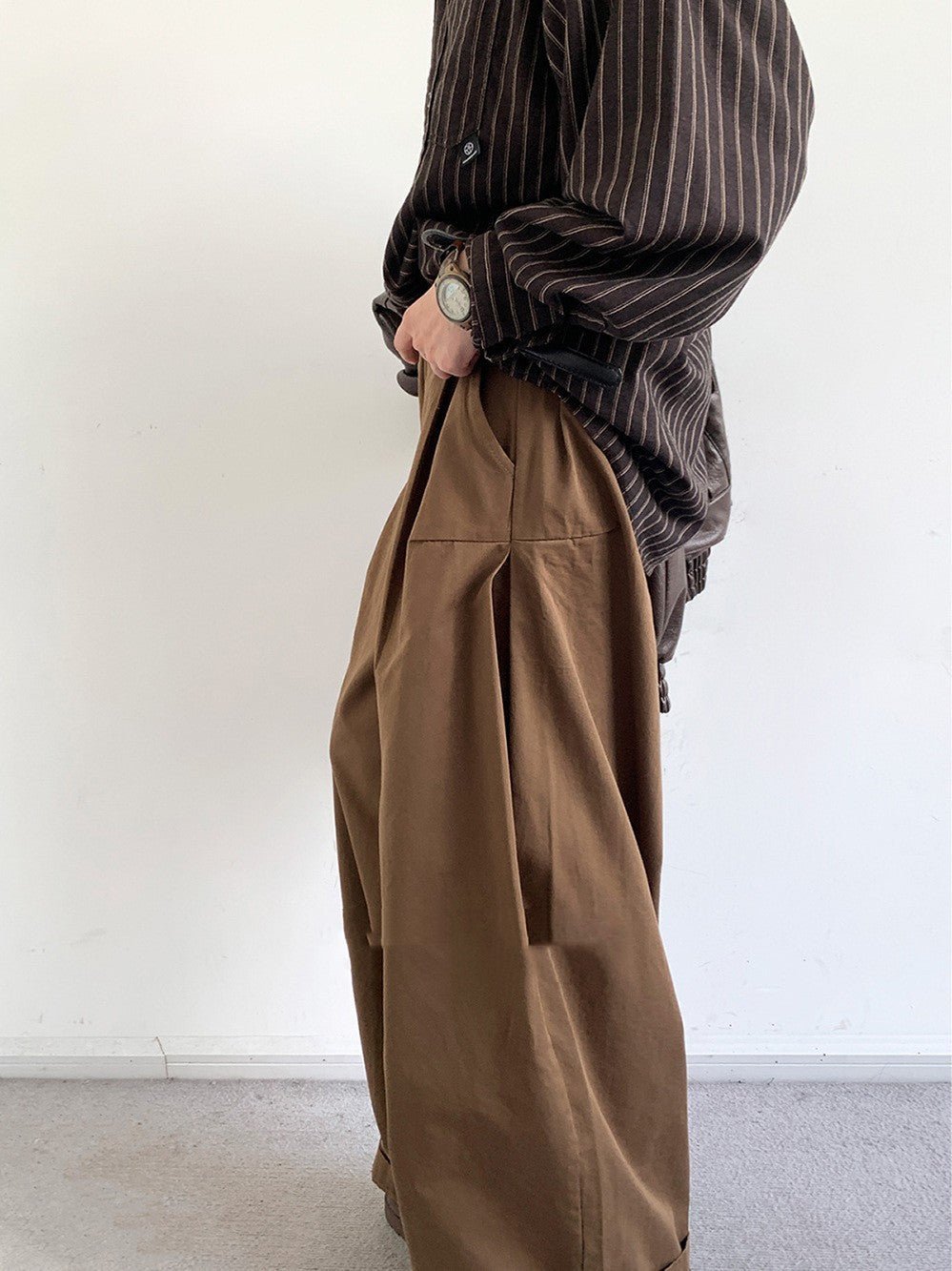 Men’s Casual Pants - Loose Long Coffee - MRC STOREpantsMy StoreMen’s Casual Pants - Loose Long CoffeeMRC STORECJXX229634409IRCoffee2XL