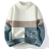 Round Neck Pullover - MRC STOREpulloverMy StoreRound Neck PulloverMRC STORECJYD207846902BYBeigeL