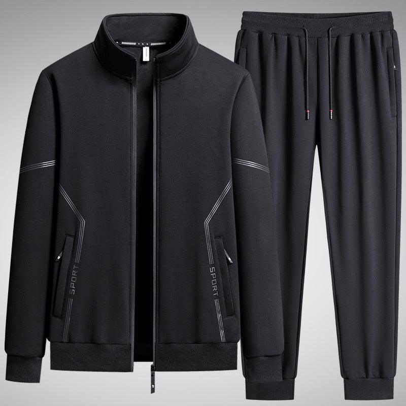 Men’s Fleece Two - Piece Set – Thick Cotton - MRC STOREsetMy StoreMen's Fleece Lined Two Piece Sports Set - Thickened Cotton for Daily Comfort - MRC STOREMRC STORECJTW216489139MNGray Drawstring Style2XL
