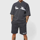 Casual Men's Two Piece Set - MRC STOREsetMy StoreCasual Men's Two Piece SetMRC STORECJTW195021903CXBlackL