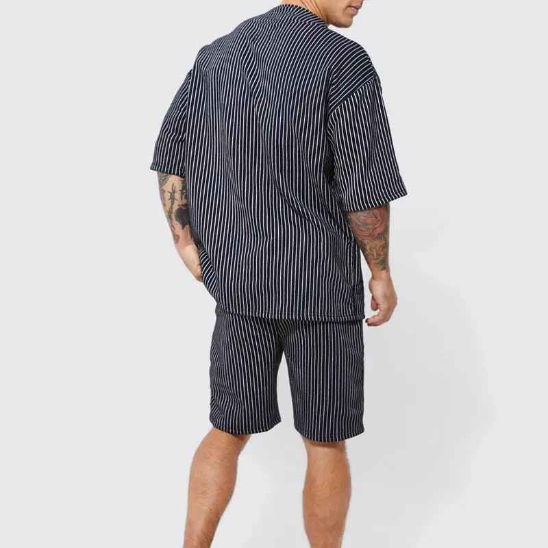 Casual Men's Two Piece Set - MRC STOREsetMy StoreCasual Men's Two Piece SetMRC STORECJTW195021903CXBlackL
