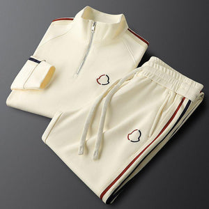 Fashion Side Stripe Leisure Sports Sweater Two - Piece Set – Perfect for Every Season - MRC STOREsetMy StoreFashion Side Stripe Leisure Sports Sweater Two - Piece Set – Perfect for Every Season - MRC STOREMRC STORECJTW215741616PKSpring And Autumn Apricot2XL