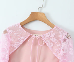 Women’s Lace Two - Piece - Suspender Skirt - MRC STOREsetMy StoreWomen’s Lace Two - Piece - Suspender Skirt My Store MRC STORECJLS231766103CXPinkL