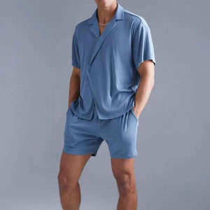 Stylish Men's Two Piece Set - MRC STOREsetMy StoreStylish Men's Two Piece SetMRC STORECJTW195022703CXRoyal BlueL