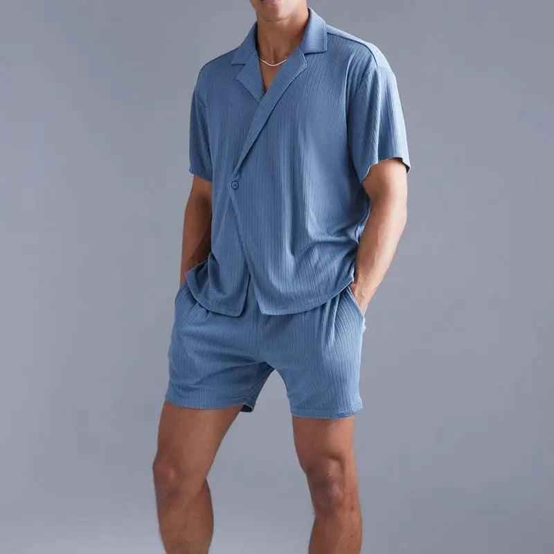 Stylish Men's Two Piece Set - MRC STOREsetMy StoreStylish Men's Two Piece SetMRC STORECJTW195022703CXRoyal BlueL