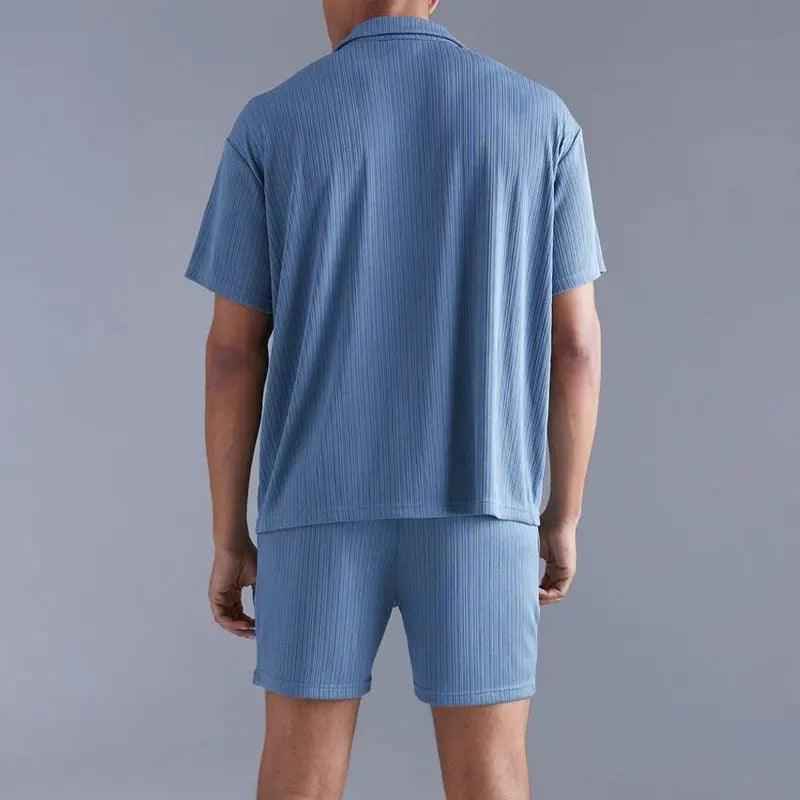 Stylish Men's Two Piece Set - MRC STOREsetMy StoreStylish Men's Two Piece SetMRC STORECJTW195022703CXRoyal BlueL