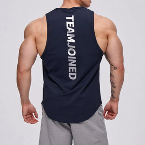 Men’s Sleeveless T-Shirt - Slim Fit Cotton - MRC STOREshirtMy StoreMen’s Sleeveless T-Shirt - Slim Fit Cotton My Store  19.40MRC STORECJYD235760812LODark BlueL