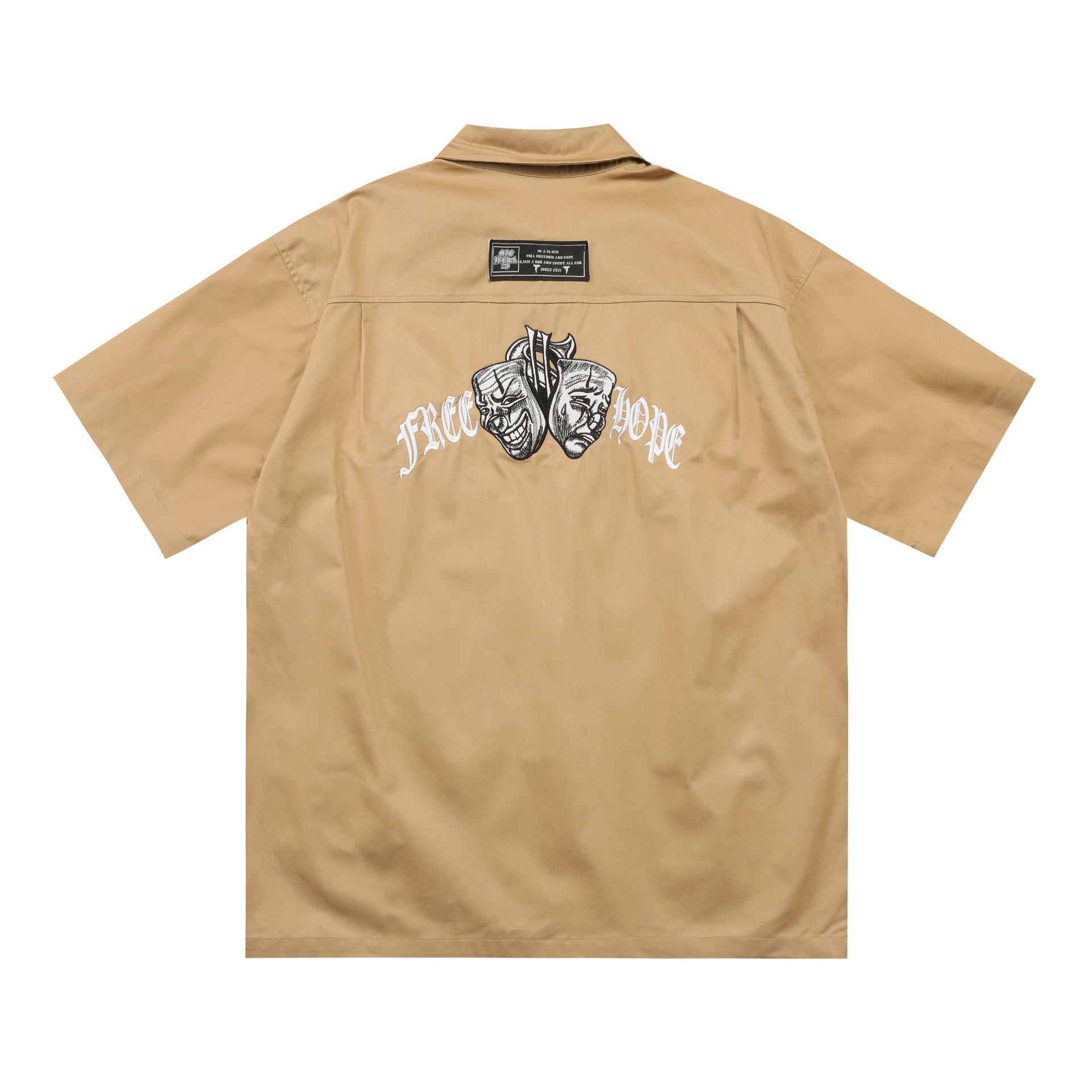 Men’s Plus Size Shirt - Embroidered Work Loose - MRC STOREshirtMy StoreMen’s Plus Size Shirt - Embroidered Work Loose My Store MRC STORECJDS240359602BYBlackL