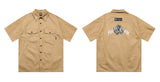 Men’s Plus Size Shirt - Embroidered Work Loose - MRC STOREshirtMy StoreMen’s Plus Size Shirt - Embroidered Work Loose My Store  42.61MRC STORECJDS240359606FUKhakiL
