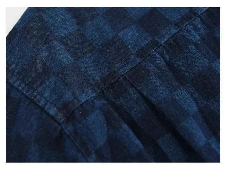 Men's Plaid Casual Denim Shirt - MRC STOREshirtMy StoreMen's Plaid Casual Denim ShirtMRC STORECJDS199371702BYLight BlueL