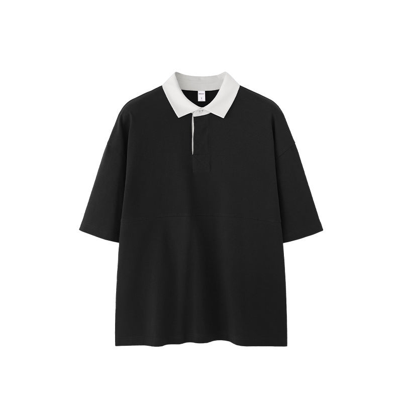 Men’s Polo Shirt - Mountain Contrast Lapel - MRC STOREshirtMy StoreMen’s Polo Shirt - Mountain Contrast Lapel My Store  27.99MRC STORECJYH233225105EVReactive BlackL