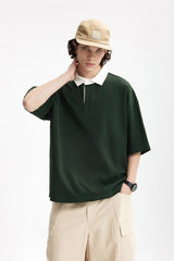 Men’s Polo Shirt - Mountain Contrast Lapel - MRC STOREshirtMy StoreMen’s Polo Shirt - Mountain Contrast Lapel My Store  27.99MRC STORECJYH233225108HSDark GreenL