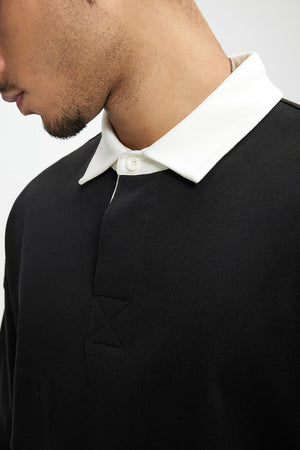 Men’s Polo Shirt - Mountain Contrast Lapel - MRC STOREshirtMy StoreMen’s Polo Shirt - Mountain Contrast Lapel My Store MRC STORECJYH233225105EVReactive BlackL