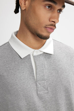 Men’s Polo Shirt - Mountain Contrast Lapel - MRC STOREshirtMy StoreMen’s Polo Shirt - Mountain Contrast Lapel My Store MRC STORECJYH233225105EVReactive BlackL