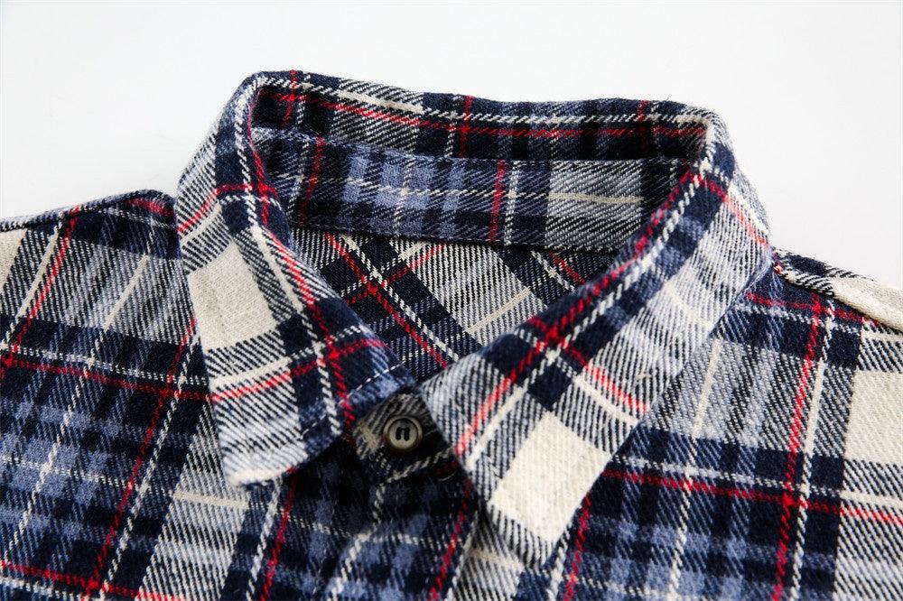 Plaid Casual Shirt – Front Short, Back Long - MRC STOREshirtMy StoreAutumn Women's Plaid Casual Shirt – Front Short Back Long Cotton Blend Cardigan - MRC STOREMRC STORECJDS225913206FUKhakiL