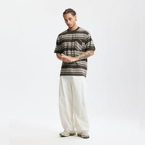 Unisex Striped T-Shirt - Loose Pocket Style - MRC STOREShortsMy StoreUnisex Striped T-Shirt - Loose Pocket Style My Store MRC STORECJYH233225702BYApricotL
