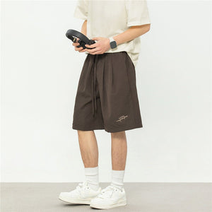 Men’s Casual Shorts - Textured Pleated Loose - MRC STOREShortsMy StoreMen’s Casual Shorts - Textured Pleated Loose My Store MRC STORECJXX235183407GTBrownL