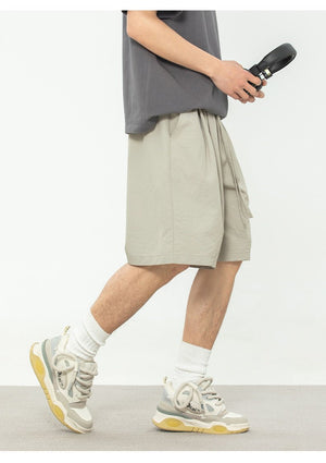 Men’s Casual Shorts - Textured Pleated Loose - MRC STOREShortsMy StoreMen’s Casual Shorts - Textured Pleated Loose My Store MRC STORECJXX235183402BYBlackL