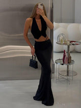 Hollow - Out Bodycon Maxi Skirt – Elegant - MRC STOREskirtMy StoreSolid Color Hollow - Out Bodycon Skirt Maxi Skirt – Elegant Polyester Long Skirt for Sophisticated Commute - MRC STOREMRC STORECJQZ227615806FUBlackL