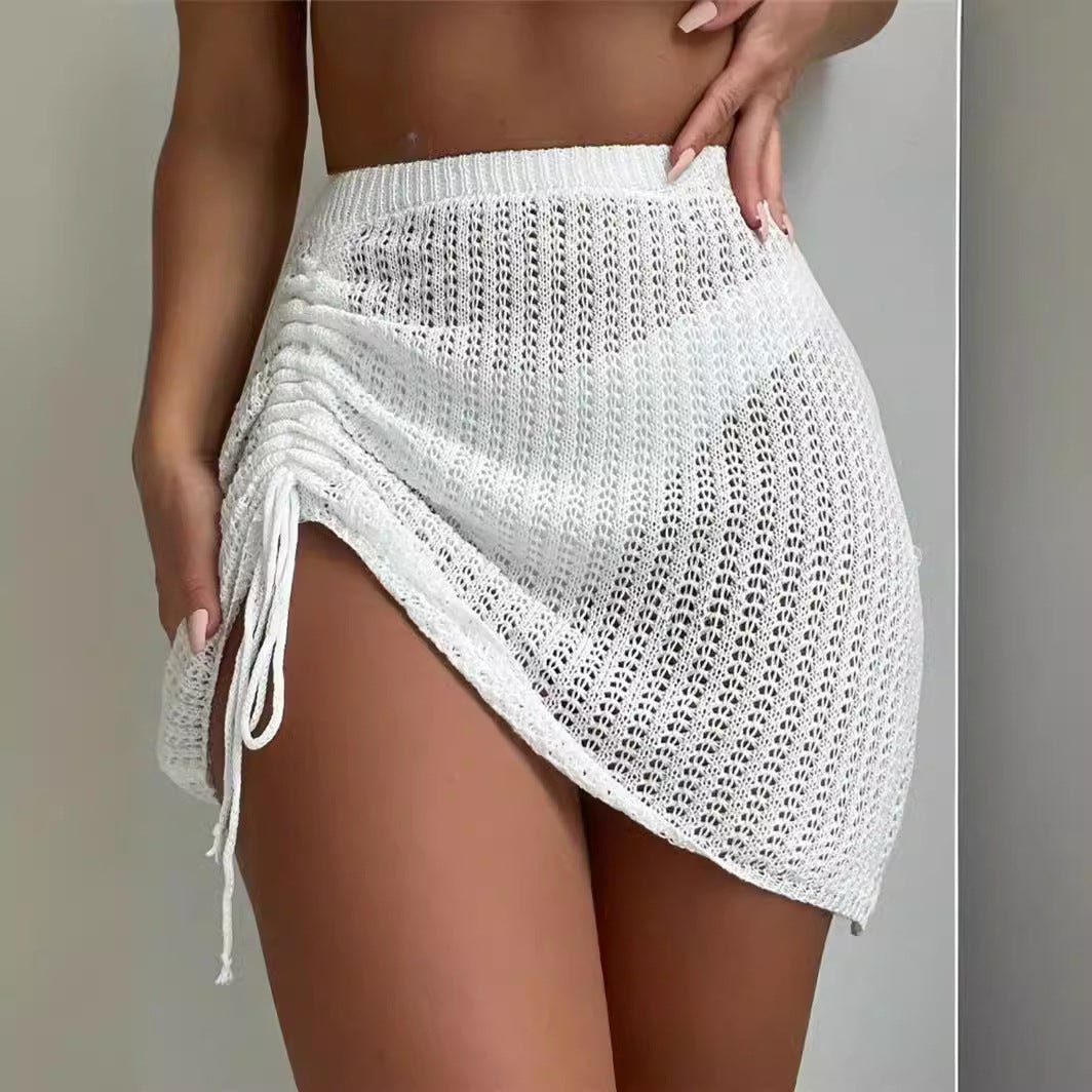 Women’s See - Through Skirt - Beach Knitted Hollow - MRC STOREskirtMy StoreWomen’s See - Through Skirt - Beach Knitted Hollow My Store MRC STORECJQZ240488306FUBlackL