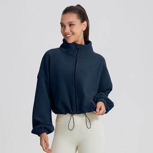 Women's Warm Sports Sweatshirt – Thick, Loose Fit Lapel Casual Winter Top - MRC STORESweaters & HoodiesMy StoreWomen's Warm Sports Sweatshirt – Thick, Loose Fit Lapel Casual Winter Top - MRC STOREMRC STORECJYD223424236JQTwilight BlueL
