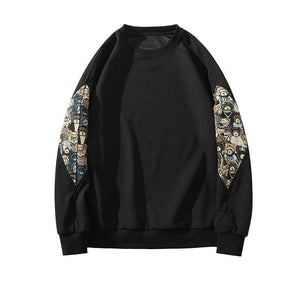 Teddy Bear Patchwork Hoodie – Chinese Style - MRC STORESweaters & HoodiesMy StoreChinese Style Teddy Bear Embroidered Patchwork Hoodie - Long Sleeve Round Neck Sweatshirt - MRC STOREMRC STORECJWY216855618RIApricot2XL