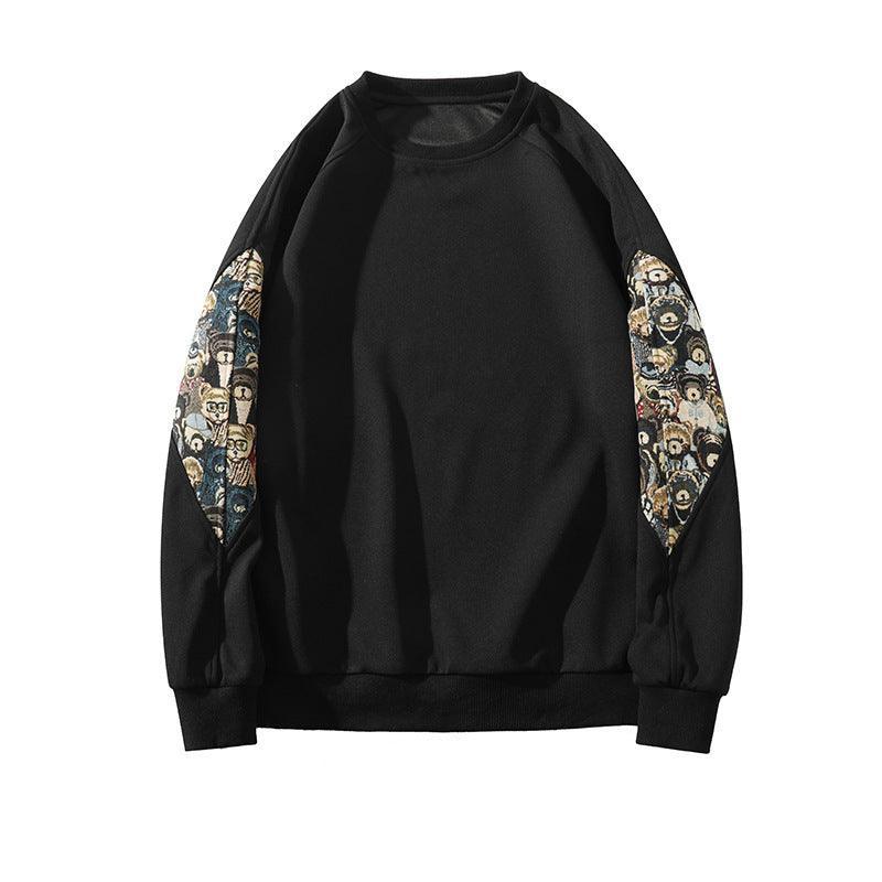 Teddy Bear Patchwork Hoodie – Chinese Style - MRC STORESweaters & HoodiesMy StoreChinese Style Teddy Bear Embroidered Patchwork Hoodie - Long Sleeve Round Neck Sweatshirt - MRC STOREMRC STORECJWY216855618RIApricot2XL