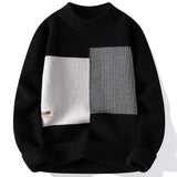 Men's Contrast Panel Knit Sweater – Perfect for Autumn and Winter - MRC STORESweaters & HoodiesMy StoreMen's Contrast Panel Knit Sweater – Perfect for Autumn and Winter - MRC STOREMRC STORECJYD216155906FUBlack4XL