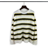 Striped Loose Fit Sweater – High Street Style - MRC STORESweaters & HoodiesMy StoreHigh Street Loose - Fit Striped Sweater – Trendy American Style for Autumn - MRC STOREMRC STORECJYD223595706FUApricot BlackL