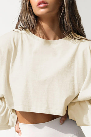Round Neck Distressed Sweater – Short Sports - MRC STORESweaters & HoodiesMy StoreWomen's Round Neck Distressed Sports Sweater – European & American Short Pullover - MRC STOREMRC STORECJWY215995831EVReactive BlackL