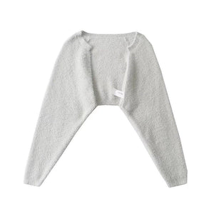 Furry Long Sleeve Cropped Cardigan – Loose Fit - MRC STORESweaters & HoodiesMy StoreFurry Long Sleeve Cropped women's Cardigan Sweater – Soft Loose Fit Blouse Coat - MRC STOREMRC STORECJMY219455008HSLight GrayM