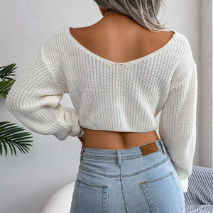 Women’s Knit Sweater - Long Sleeve Knot - MRC STORESweaters & HoodiesMy StoreWomen’s Knit Sweater - Long Sleeve Knot My Store MRC STORECJMY231299609IRArmy GreenL