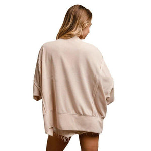 Love Letter Embroidery Stitching Sweater - Loose Casual Top - MRC STORESweaters & HoodiesMy StoreLove Letter Embroidery Stitching Sweater - Loose Casual Top - MRC STOREMRC STORECJWY225133703CXBeigeL
