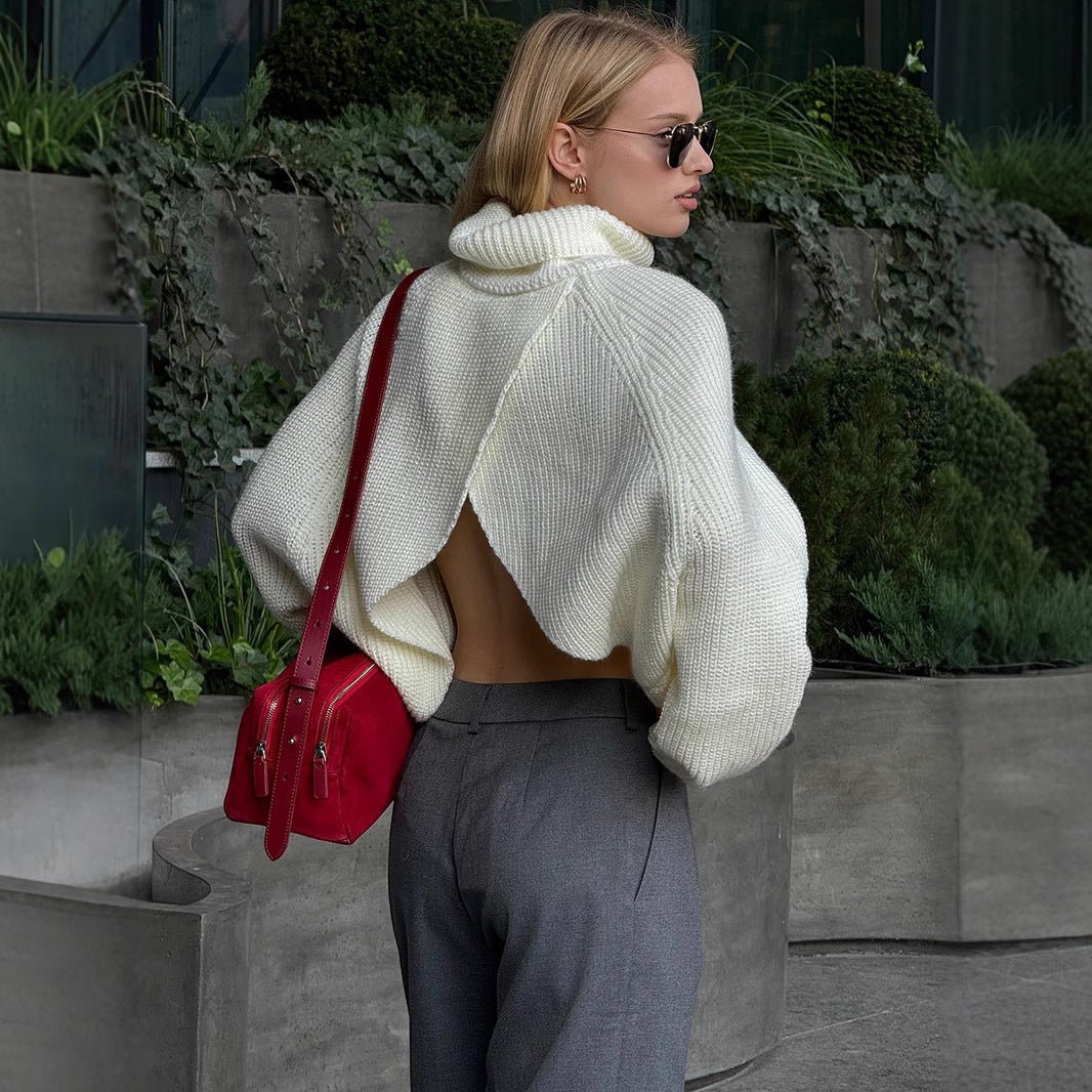 Women’s White Pullover Loose Sweater - MRC STORESweaters & HoodiesMy StoreWomen’s White Pullover Loose Sweater My Store MRC STORECJMY249045303CXBeigeL