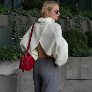 Women’s White Pullover Loose Sweater - MRC STORESweaters & HoodiesMy StoreWomen’s White Pullover Loose Sweater My Store MRC STORECJMY249045303CXBeigeL