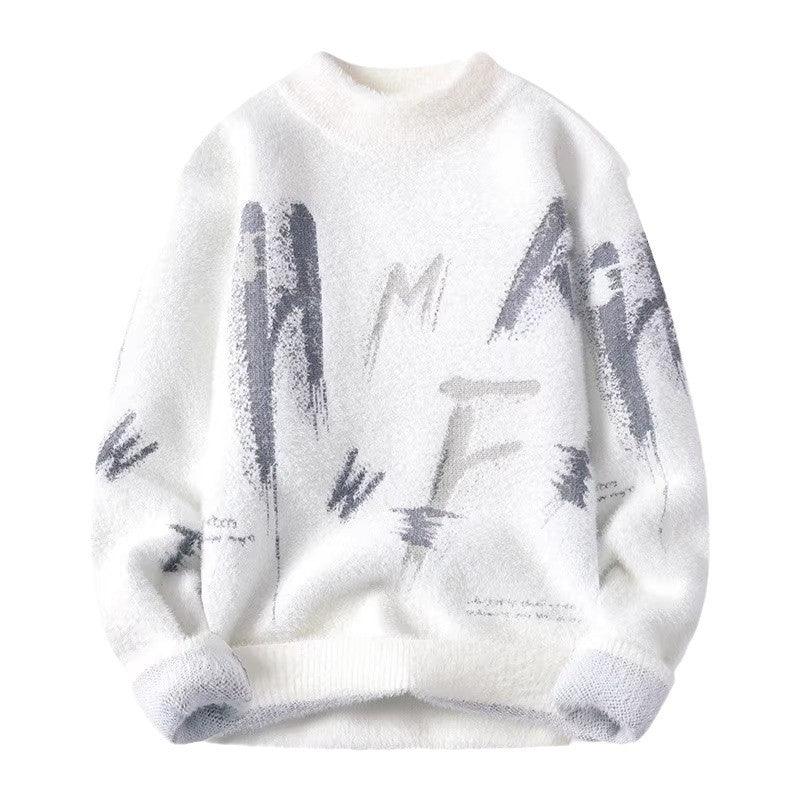 Needle Winter Fuzzy Graphic Sweater - MRC STORESweaters & HoodiesMy StoreNeedle Winter Fuzzy Graphic Sweater - MRC STOREMRC STORECJYD225049014NMBlue2XL