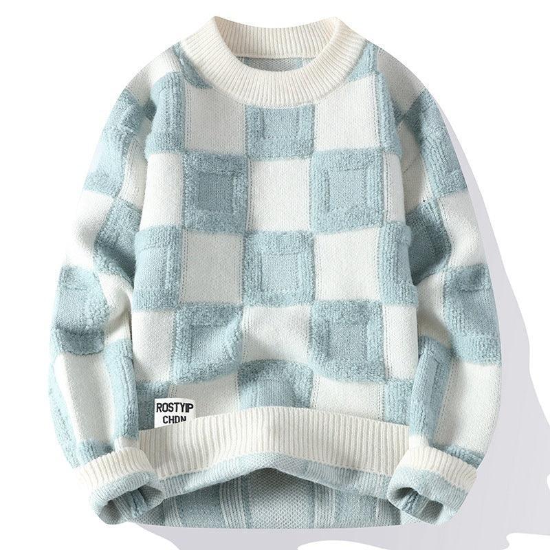 Round Neck Men’s Sweater – Trendy Comfort - MRC STORESweaters & HoodiesMy StoreFashion Trendy Round Neck Sweater - Stylish & Comfortable Cotton Knitwear - MRC STOREMRC STORECJYD219653604DWWhite2XL