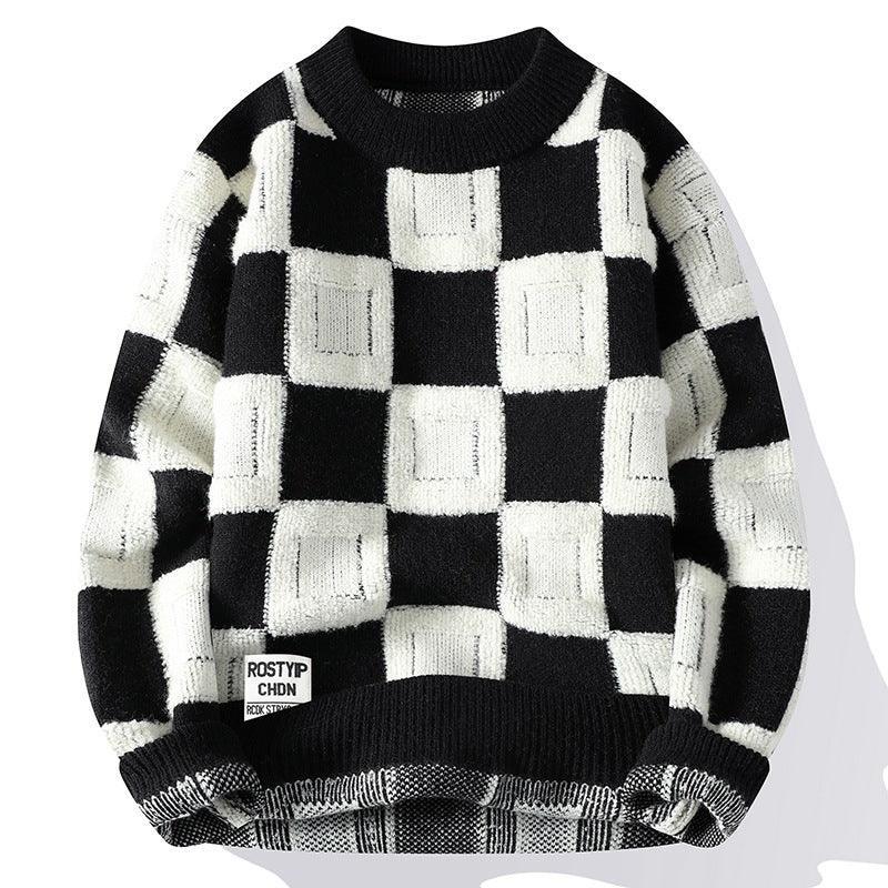 Round Neck Men’s Sweater – Trendy Comfort - MRC STORESweaters & HoodiesMy StoreFashion Trendy Round Neck Sweater - Stylish & Comfortable Cotton Knitwear - MRC STOREMRC STORECJYD219653616PKBlack2XL