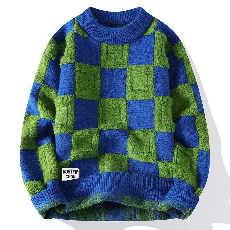 Round Neck Men’s Sweater – Trendy Comfort - MRC STORESweaters & HoodiesMy StoreFashion Trendy Round Neck Sweater - Stylish & Comfortable Cotton Knitwear - MRC STOREMRC STORECJYD219653628BYBlue2XL
