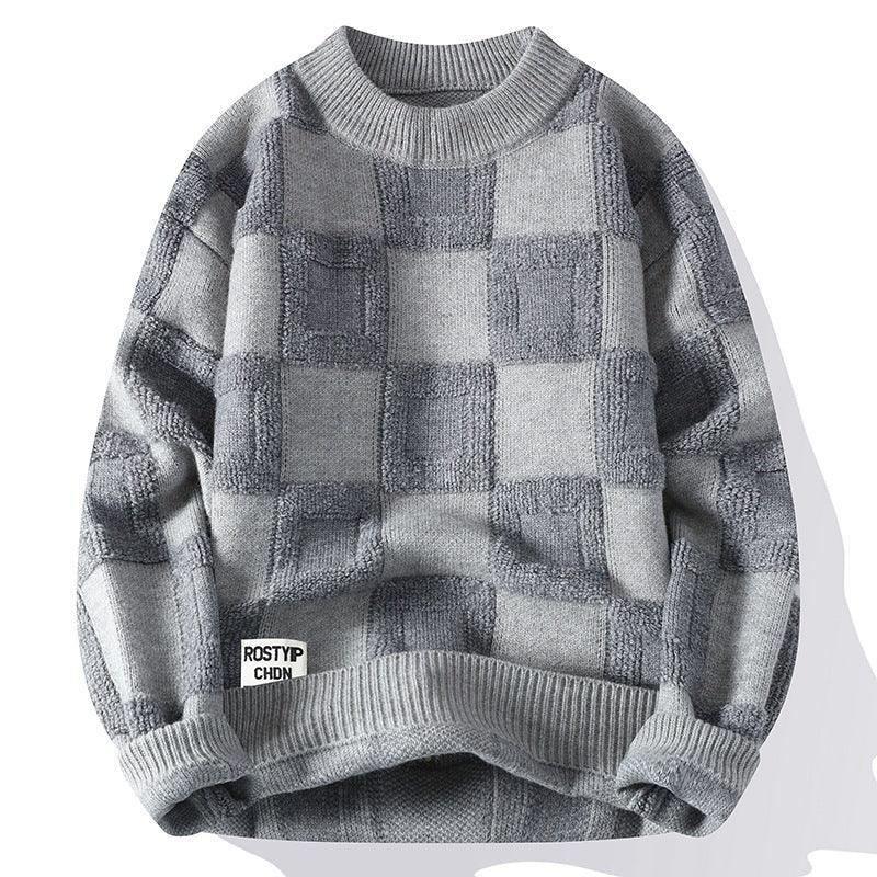 Round Neck Men’s Sweater – Trendy Comfort - MRC STORESweaters & HoodiesMy StoreFashion Trendy Round Neck Sweater - Stylish & Comfortable Cotton Knitwear - MRC STOREMRC STORECJYD219653610JQGray2XL