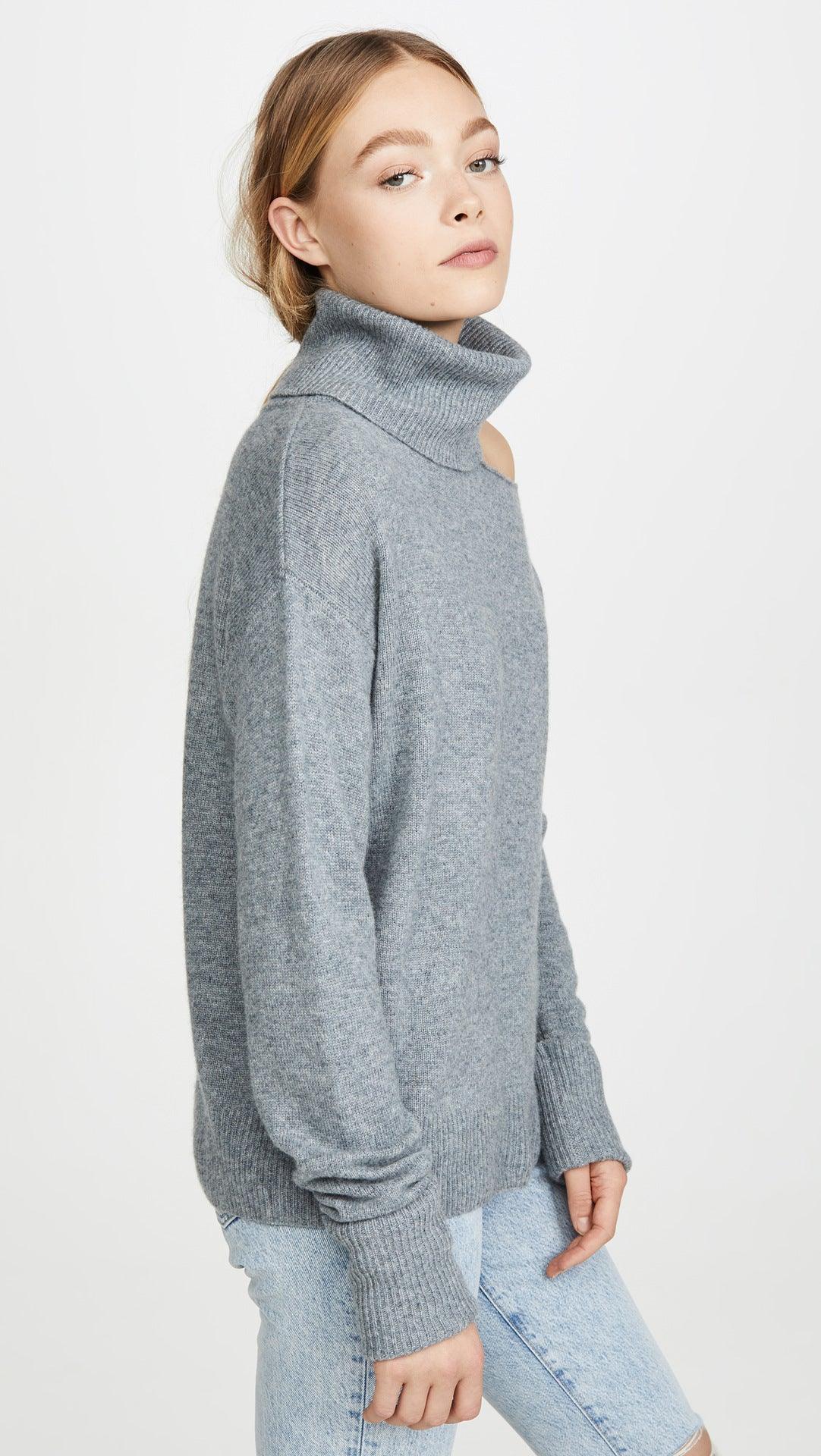 Elegant Off Shoulder Women's Sweater with Abstract Design - MRC STORESweaters & HoodiesMy StoreElegant Off Shoulder Women's Sweater with Abstract Design - MRC STOREMRC STORECJMY225336139MNRed LeatherL