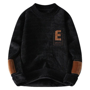 Super Soft Fleece Lined Knitted Sweater – Cozy Japanese Style Pullover - MRC STORESweaters & HoodiesMy StoreSuper Soft Fleece Lined Knitted Sweater – Cozy Japanese Style Pullover - MRC STOREMRC STORECJYD222807519SHH703 Black2XL