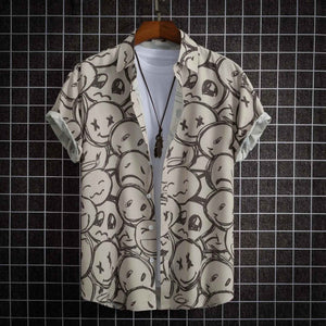 Hawaiian Cardigan Shirt - MRC STORET-ShirtsMy StoreHawaiian Cardigan ShirtMRC STORECJDS205458353AZ7color2XL