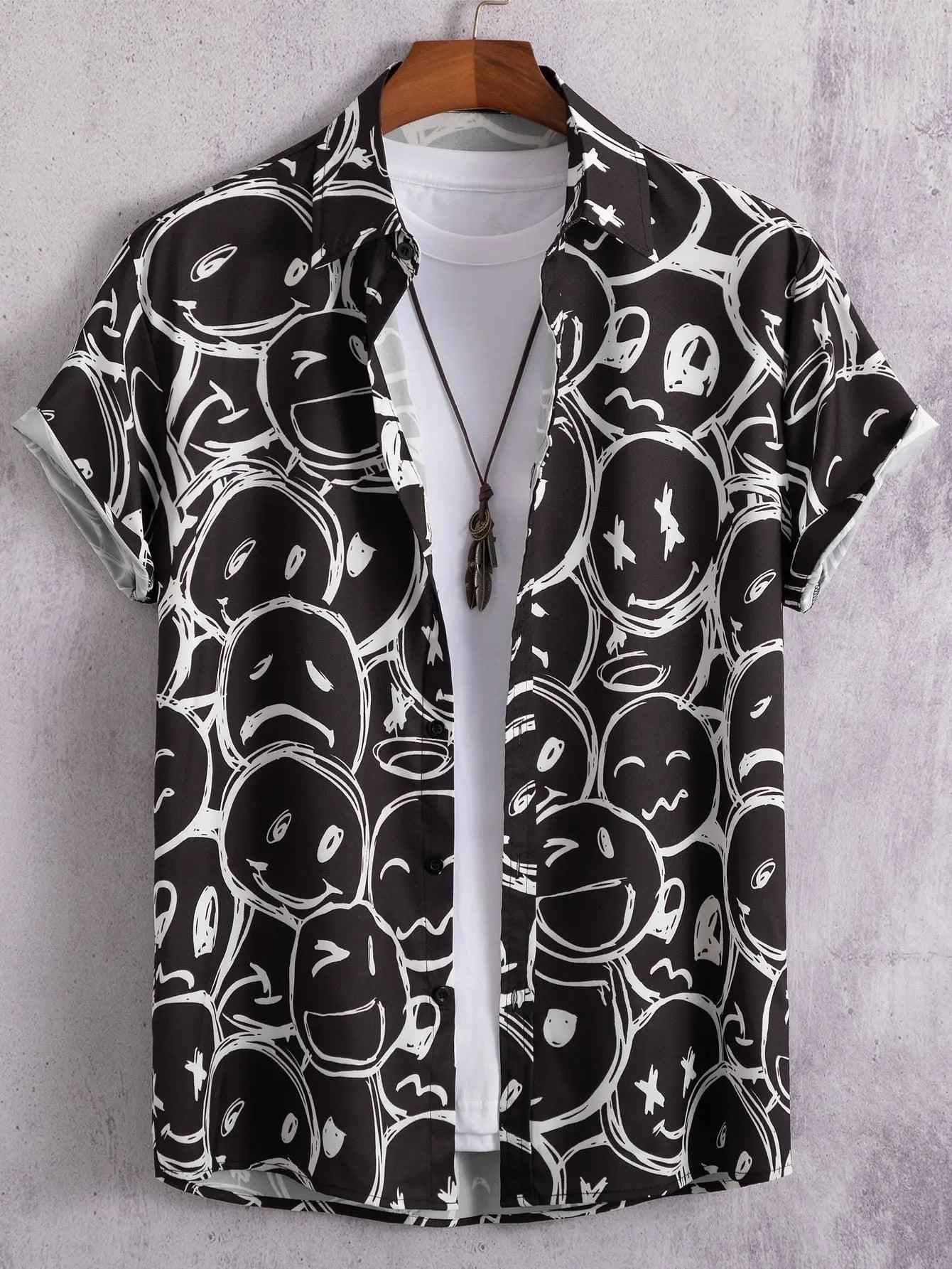 Hawaiian Cardigan Shirt - MRC STORET-ShirtsMy StoreHawaiian Cardigan ShirtMRC STORECJDS205458361IR8color2XL
